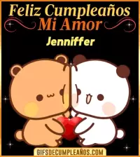 GIF Feliz Cumpleaños mi Amor Jenniffer